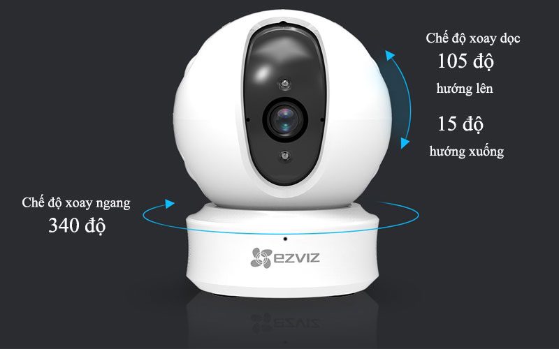 ezviz cs-cv246 hd 720p - camera ip wifi trong nhà, có thể xoay - hình 06