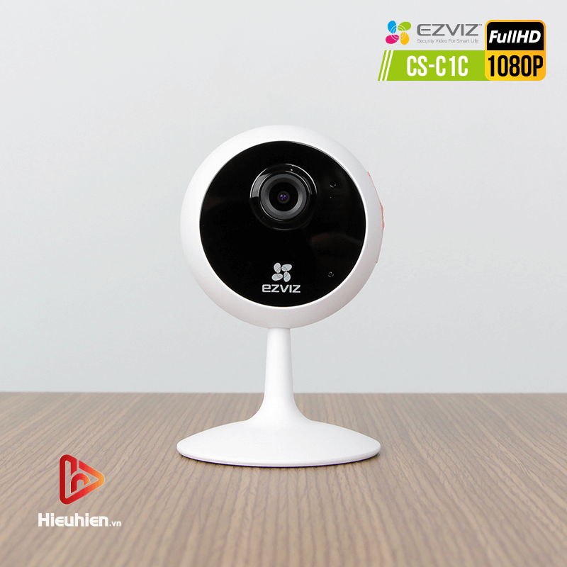 camera ip wifi quan sát cố định trong nhà ezviz cs-c1c độ phân giải 2mp, hình ảnh full hd1080p