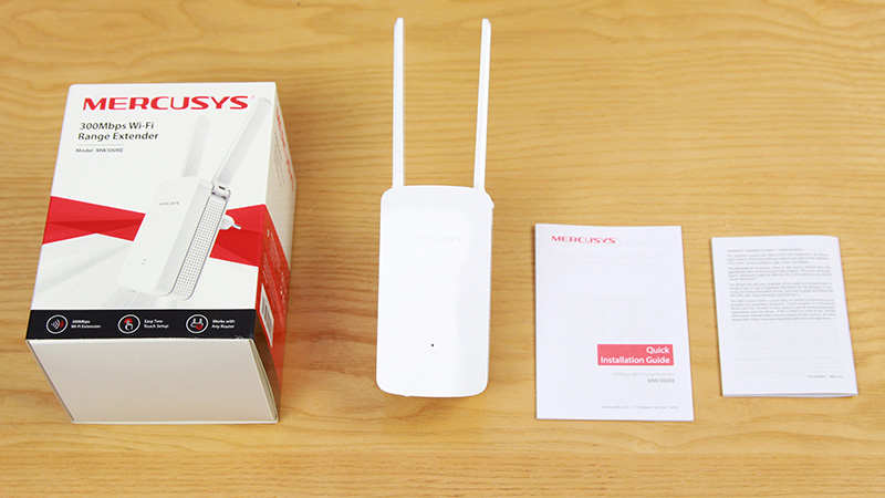 mercusys mw300re - bo kich song wifi toc do 300mbps, 2 ang ten 13