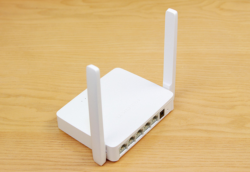 mercusys mw305r - bo phat wifi khong day toc do 300mbps, 2 ang ten 08