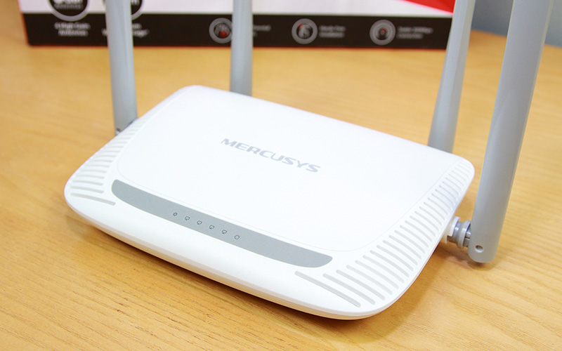 mercusys mw325r - bo phat wifi khong day toc do 300mbps, 4 ang ten 07