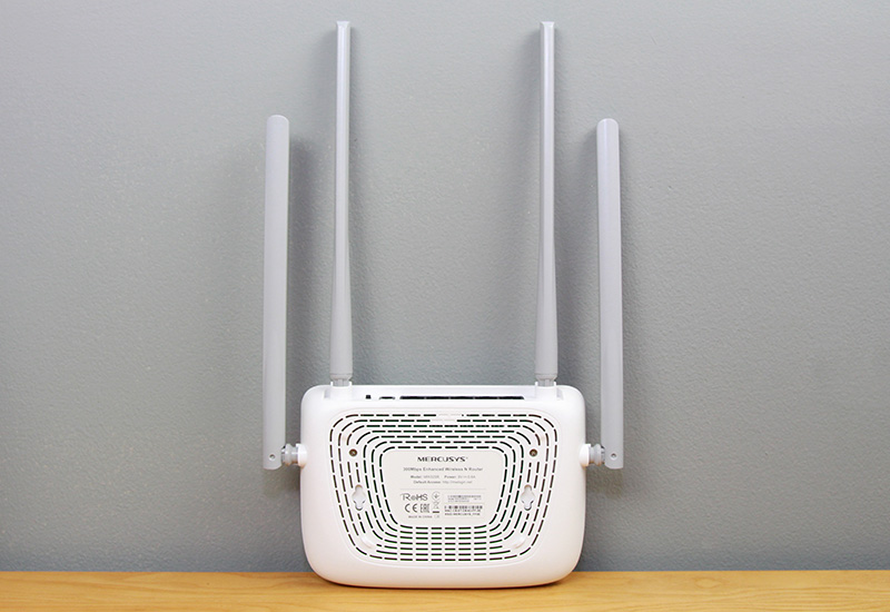 mercusys mw325r - bo phat wifi khong day toc do 300mbps, 4 ang ten 09