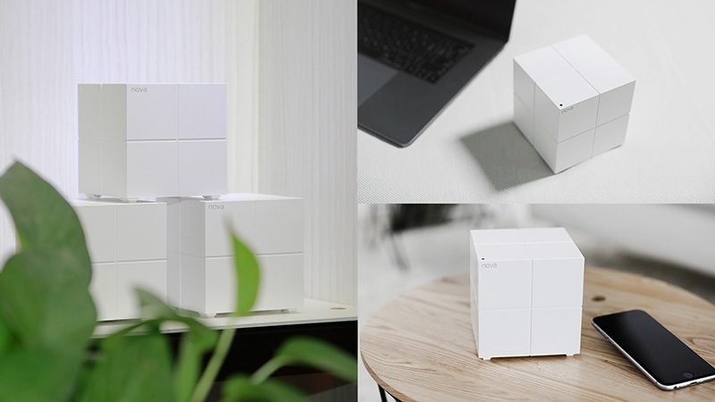 tenda nova mw6 - hệ thống wifi mesh cho gia đình, phủ sóng rộng 500m2 (3 bộ phát) - tiện lợi