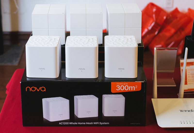 tenda nova mw6 - hệ thống wifi mesh cho gia đình, phủ sóng rộng 500m2 (3 bộ phát) - mw3