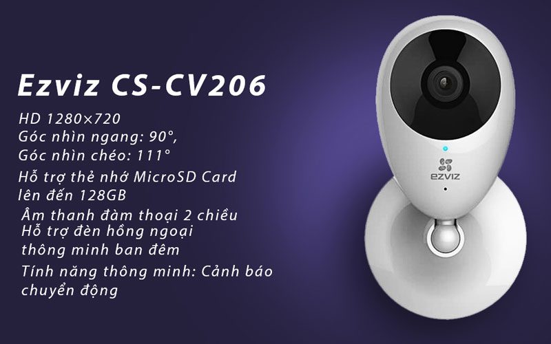 camera ip wifi ezviz cs-cv206 hd 720p quan sát trong nhà - hình 11