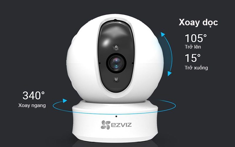 ezviz cs-cv246 full hd 1080p - camera ip wifi trong nhà, có thể xoay - hình 05