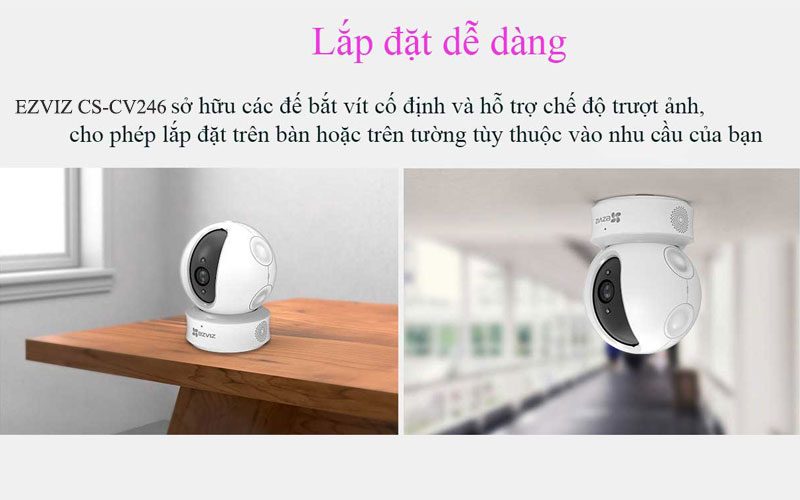 ezviz cs-cv246 full hd 1080p - camera ip wifi trong nhà, có thể xoay - hình 11