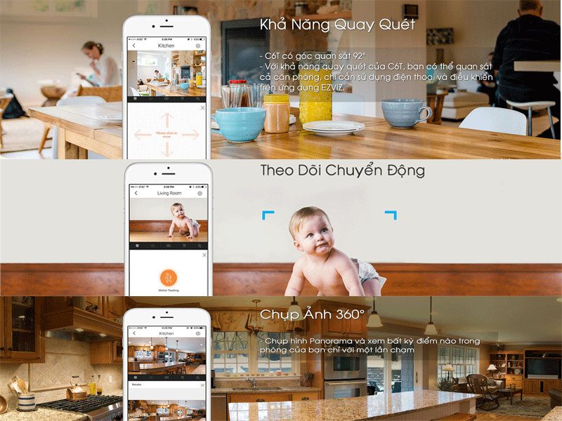 ezviz cs-cv248 (ct6) full hd 1080p - camera trong nhà, có thể xoay - hình 13