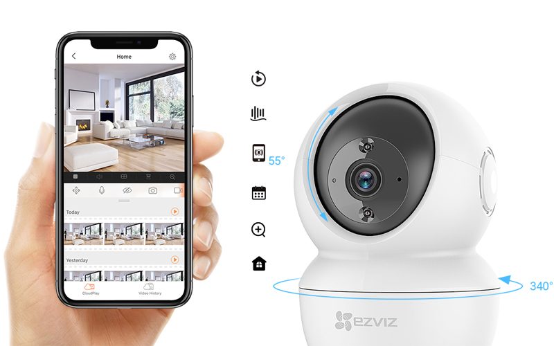 ezviz cs-c6n full hd 1080p - camera quan sát trong nhà điều chỉnh xoay - hinh 05