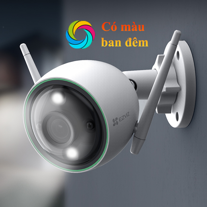 camerawifi ezviz c3n gia re co mau ban dem